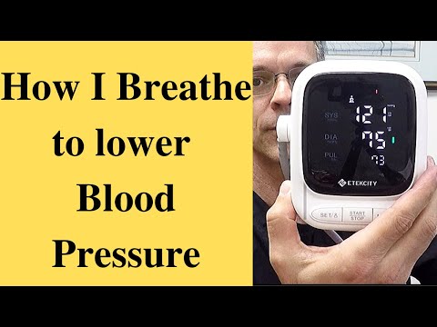 How I BREATHE to lower my BLOOD PRESSURE