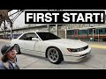Sr20det swapped s13 silvia complete first starttest drive