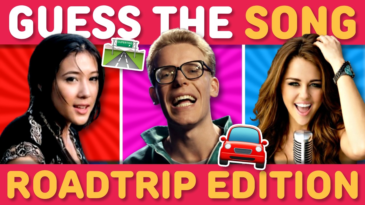 GUESS THE 50 ICONIC ROAD TRIP SONGS 🗺️ 🚘 | Music Quiz