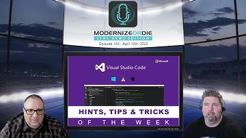 Built-in local file history - VSCode Hint Tip and Trick of the Week - 4/12/22 - Episode 143