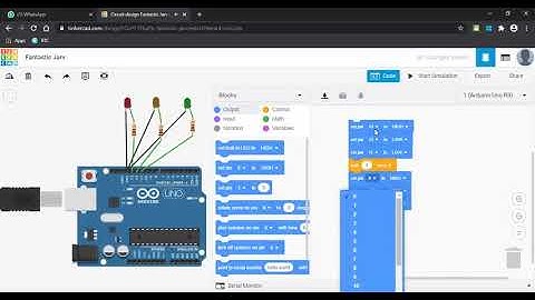 Robotics Kids Project|Simple Traffic light Controller Circuit|Coding|Tinkercad Tool|By Navya