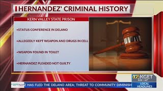 Escaped inmate in Delano previously hid weapon in toilet: report