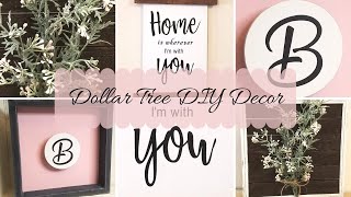 DOLLAR TREE DIY DECOR | NO CRAFT SPENDING 2020 CHALLENGE