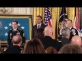 Medal of honor ceremony for clint romesha