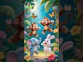 Animals Dancing’| Fun Nursery Rhyme for Toddlers Kid Happy Animals Dancing 🐘🐰 | Kids Song & Dance