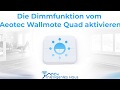 Aeotec Wallmote Quad: Dimmfunktion über das Fibaro Home Center aktivieren