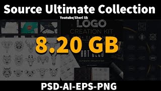 8.20 GB Source Ultimate Graphics Collection Download |Sheri Sk| Photoshop Tutorial|