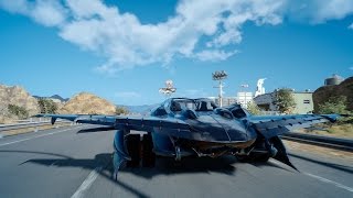 Flying Across Final Fantasy XV's Map