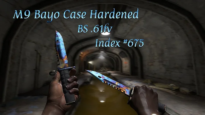 Insane M9 Bayonet CH Blue Gem!  [CSGO Knife]