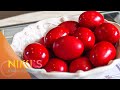 How to Dye Greek Red Easter Eggs