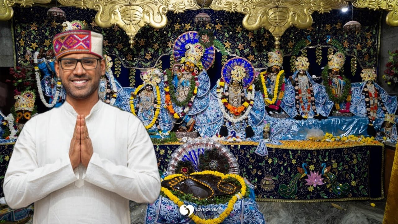 I Visited Radha Damodar Mandir 🙏