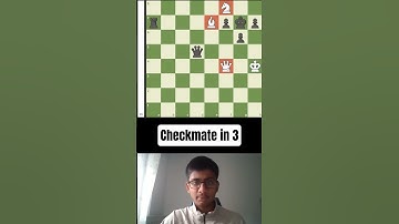 CRAZY Chess Puzzle😱! #shorts #chess #gothamchess #gukesh