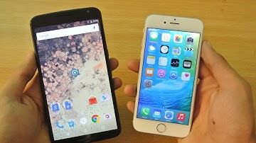 iPhone 6 iOS 9 Beta 1 vs Nexus 6 Android M - Which Is Faster?