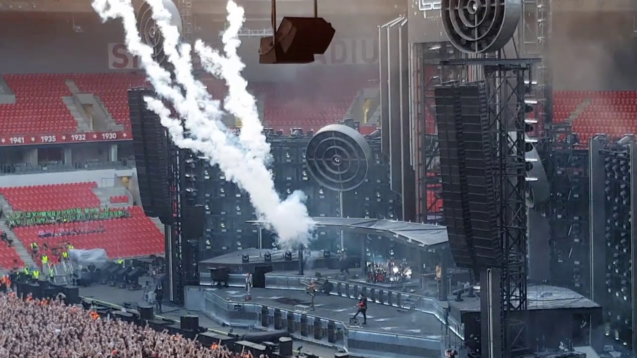 Rammstein live in Prague, Czech Republic 17.07.2019 - YouTube