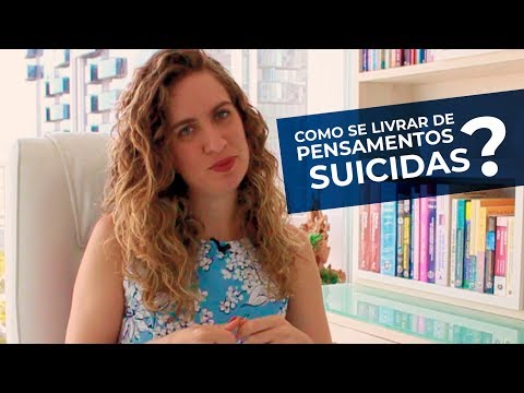 COMO SE LIVRAR DE PENSAMENTOS SUICIDAS. PSIQUIATRA MARIA FERNANDA CALIANI FALA SOBRE O TEMA