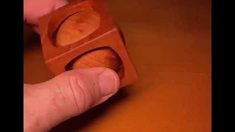 Trapped Sphere in Cube