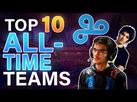 THE TOP 10 ROCKET LEAGUE TEAMS OF ALL TIME... | WHO WILL BE CROWNED RL'S BEST TEAM EVER?!?
