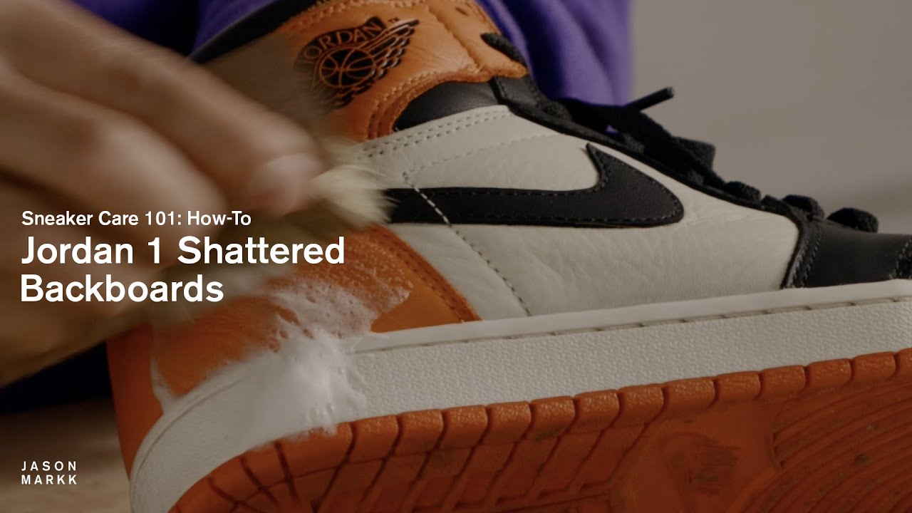 how to clean jordans at home