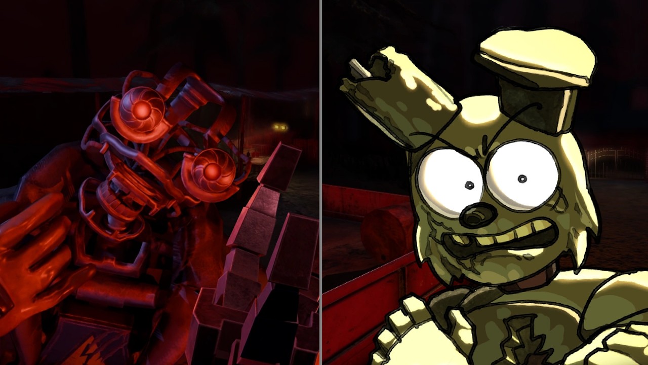 Bite By Night - Mimic (Aftermatch) /Springtrap (Toon) Gameplay - YouTube