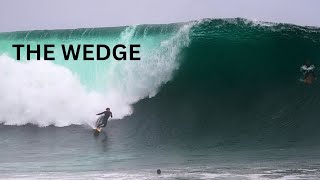 THE WEDGE BEST WAVES and BIGGEST WIPEOUTS OF 2023 RAW