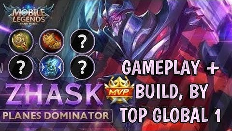 Top Global Zhask. Gameplay + Build. Auto MVP