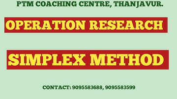 UG TRB/PG TRB/ POLY TRB -OPERATION RESEARCH