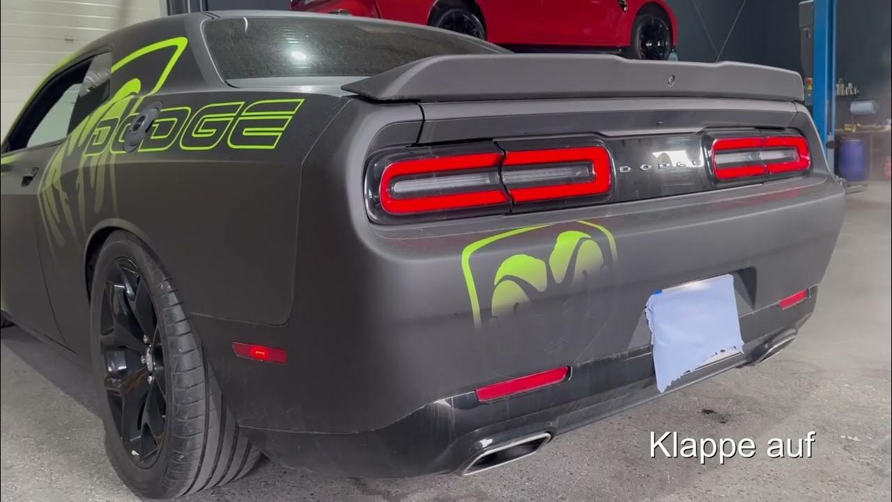 Underground Exhaust Dodge Challenger V6 3,6l Stage 3 Sound