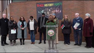 2025 Borough of Roselle Black History Month Flag Raising