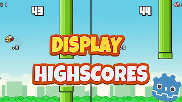 Hoe je een topscore weergeeft in Godot 4.3 met behulp van CanvasLayers