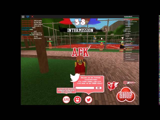 Roblox Dodgeball New Twitter Codes Youtube - roblox dodgeball code for everyone youtube