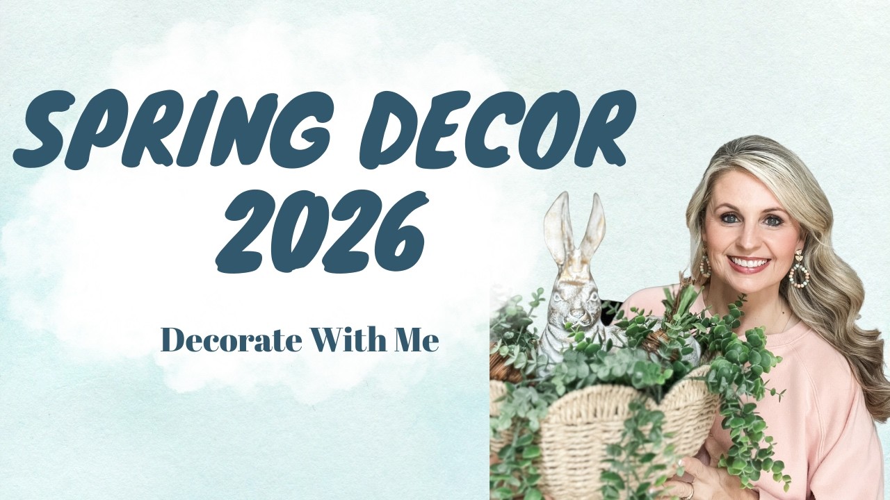 SPRING DECOR SHOP WITH ME + DECORATE WITH ME FOR SPRING | SPRING DECOR 2026