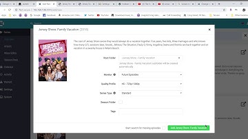 Add New Series   Sonarr   Google Chrome 2019 11 09 16 31 22