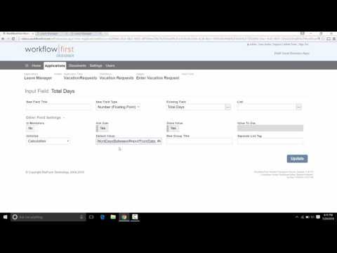 WorkflowFirst: Adding Calculated Fields to Workflow