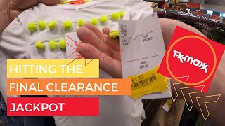 HITTING THE FINAL CLEARANCE JACKPOT AT T K MAXX | LUXURY SHOPPING | RETAIL ARBITRAGE UK | THRIFTING