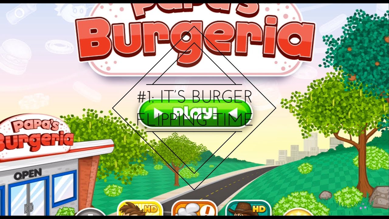 Has anyone else noticed all this time that Papa's Burgeria HD is