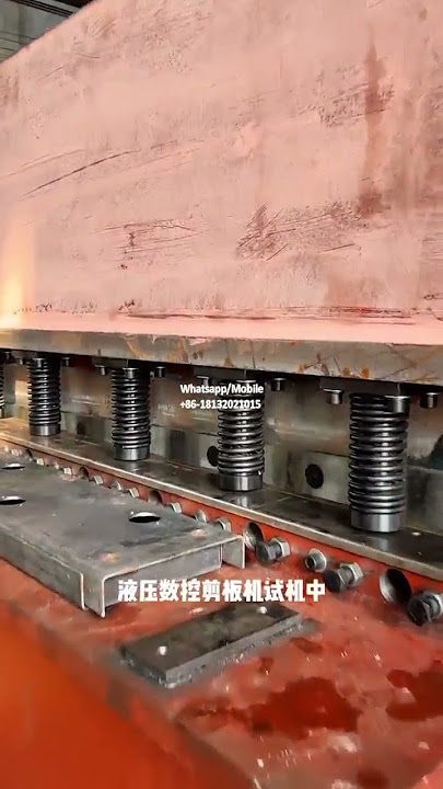 Download lagu hydraulic guillotine shearing machine for metal sheet