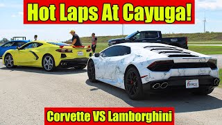 Filming C8 VS Huracan With Track Attack Canada!