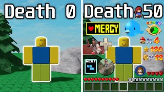 Roblox, But Every Time I Die The HUD Gets Worse