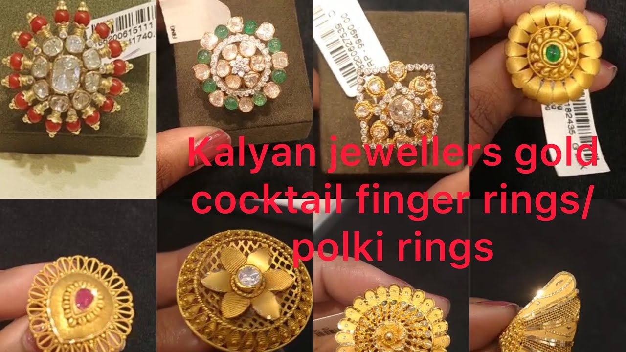 Buy CANDERE A KALYAN JEWELLERS COMPANY 22KT BIS Hallmark Gold Ring 3.33gm -  Ring Gold for Women 22471090 | Myntra