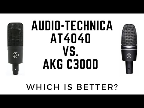 Condenser Mic Shootout: AT4040 vs. AKG C3000