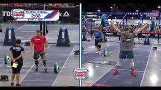 2016 Crossfit Atlantic Regional EVENT 1 : HEAT 4 : Snatch