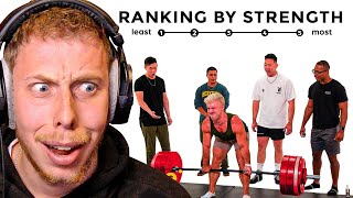 Full Ranking 5 Men By Strength... News