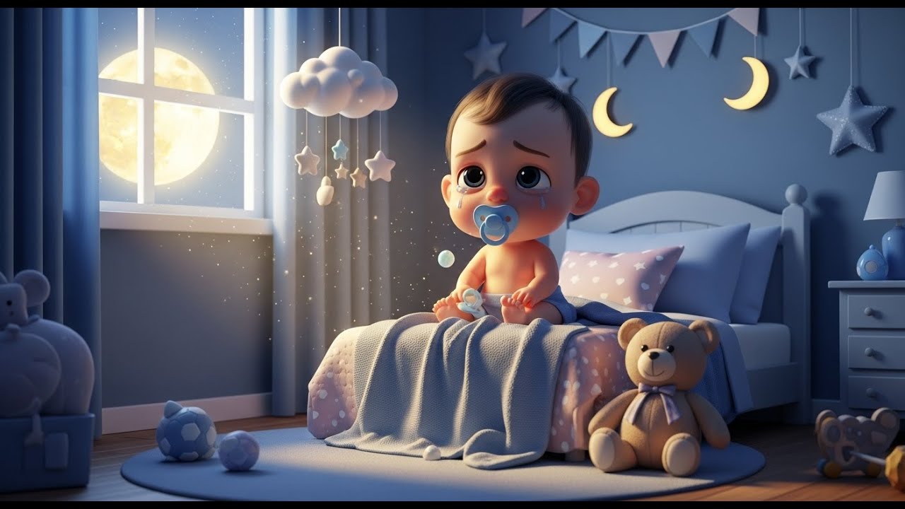 Baby Don’t Cry | Gentle Comfort Song for Babies | Nursery Rhymes & Lullabies for Children