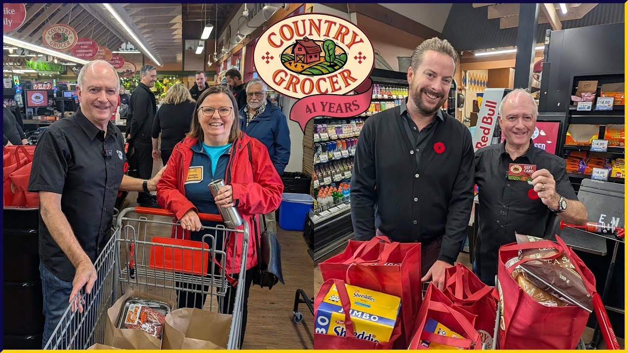 The Q!'s 100.3 Second Country Grocer Shopping Spree 2025