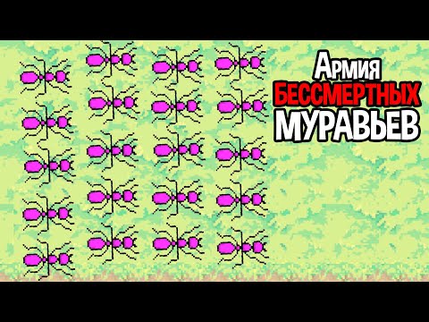 Видео: АРМИЯ БЕССМЕРТНЫХ МУРАВЬЕВ ( Pocket Ants )