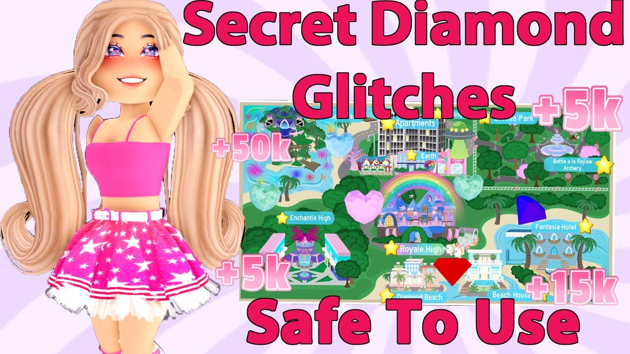 Secret Diamond Glitches That Are Safe To Use Helps You Get Rich Fast Royale High