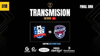 ⚽ Golden League Panama | SUB 18 FINAL ORO | BSS vs SOCCER ACADEMY, 20 Oct 2026