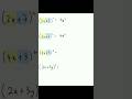 Watch til the end to learn the trick! #singaporemaths #maths #mathstricks #mathstips #expansion