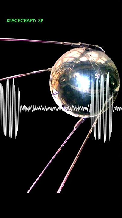 Famous 'SPUTNIK' Beep Sound 😱😱😱   #shorts #space #viral #russia #sputnik