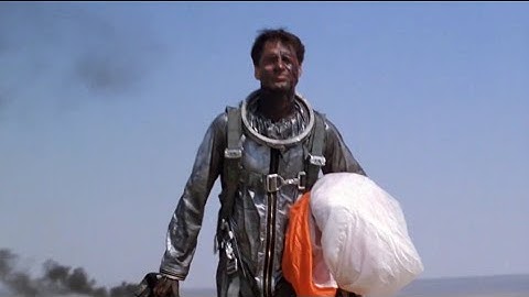 The Right Stuff 1983 | Yeager walks away from the crashed Lockheed NF-104A |